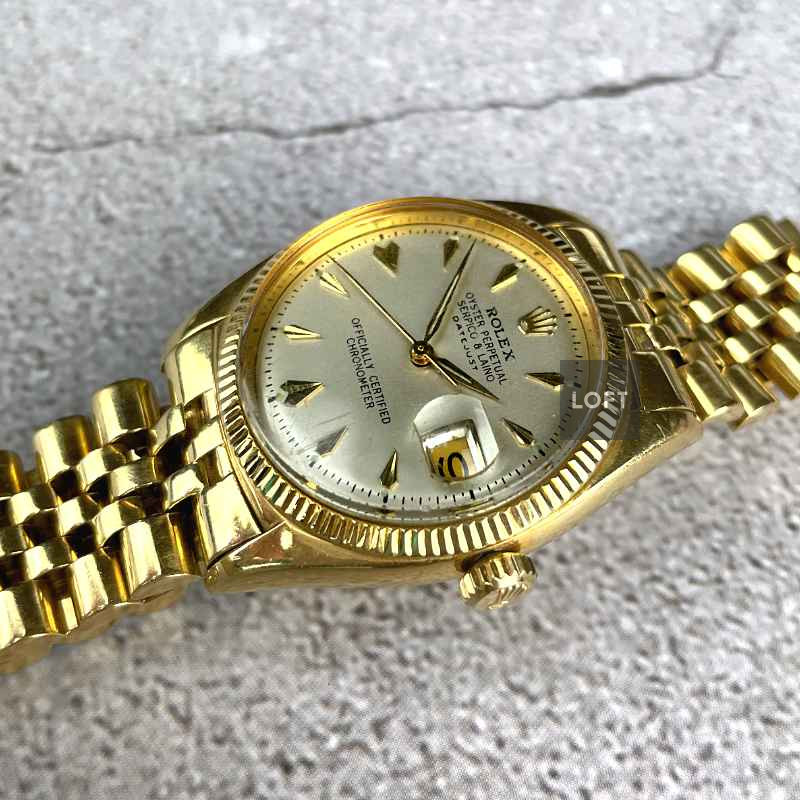 Rolex Datejust 6105 36 mm Oro amarillo "Serpico & Laino"