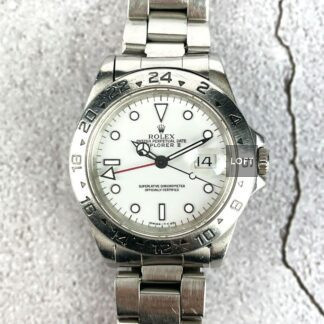 Rolex Explorer II Automatic GMT White Dial 40 mm