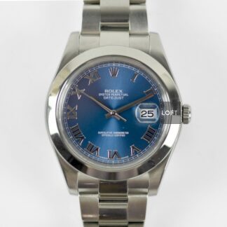 Rolex Datejust II Ref. 116300 Blue Azzurro 41 mm