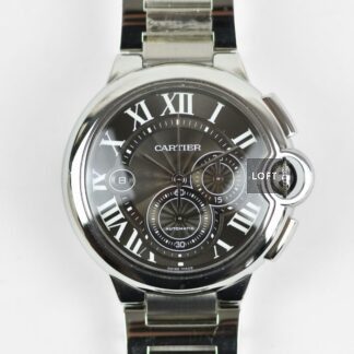 Cartier Ballon Bleu Automatic Chronograph Black Dial 44 mm