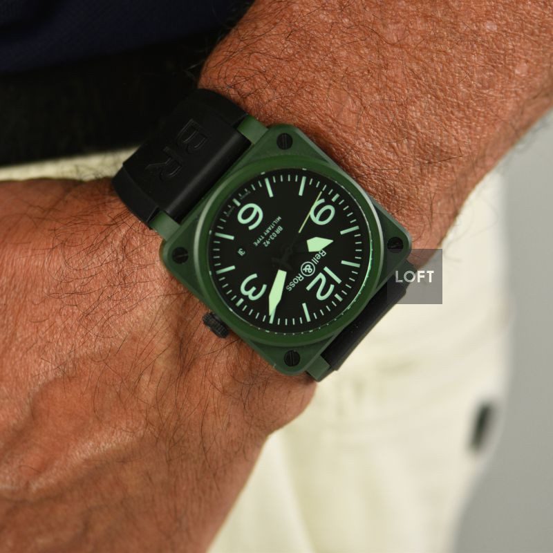 Bell & Ross BR 03-92 Military Green Ceramic Automatic 42 mm