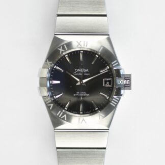 Omega Constellation Automatic Co-Axial Grey Dial 38 mm
