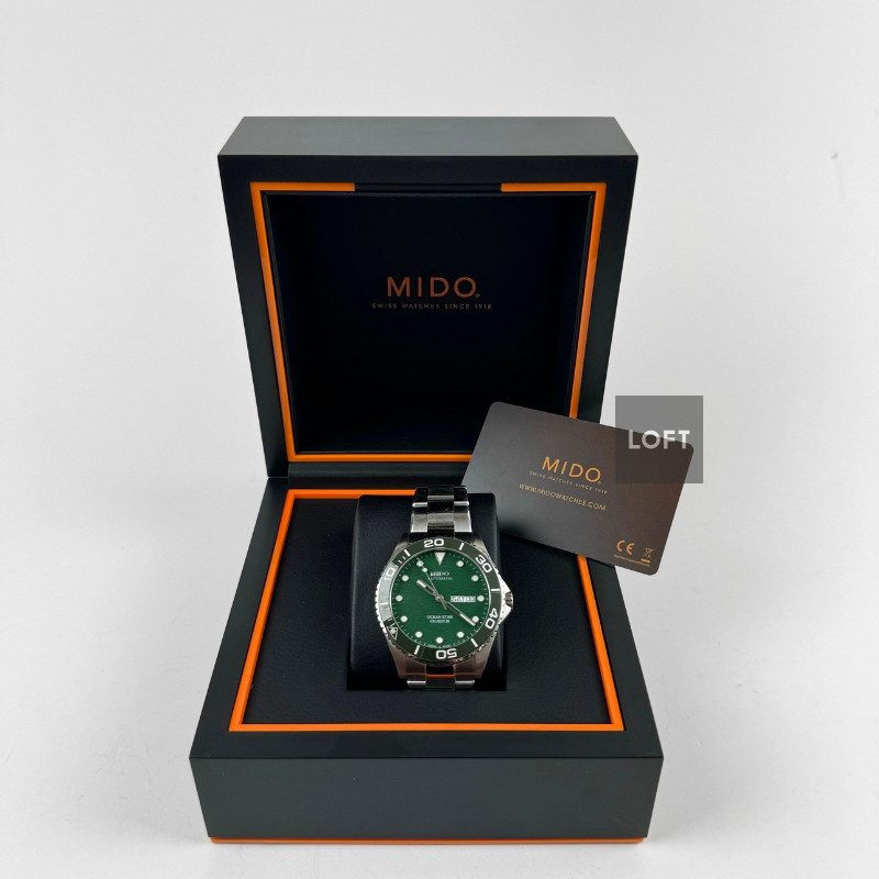 Mido Ocean Star 200C Green Dial Ceramic Bezel 42,5 mm